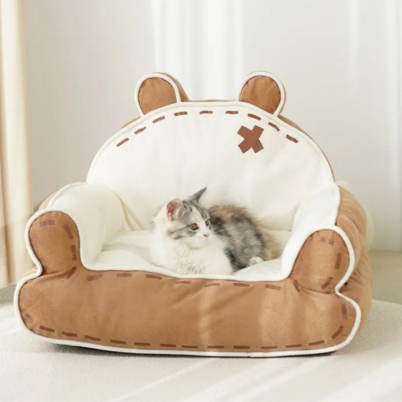 GENERICO - Cama Super Suave Tipo Sofa Para Mascotas Gato Y Perro 62CM