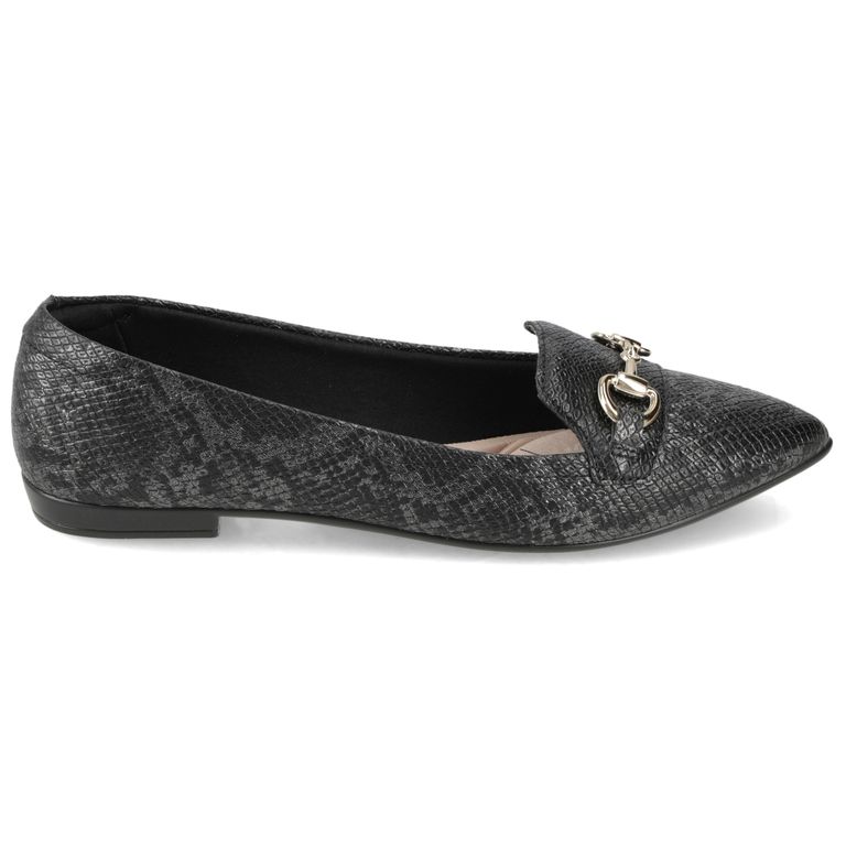 Zapato Plano Mujer Negro