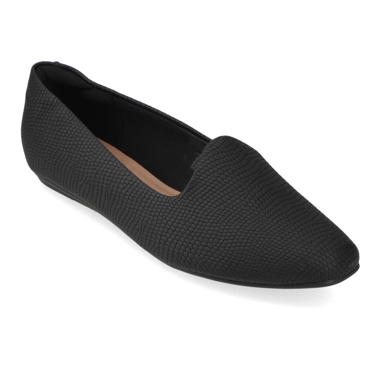 Zapato Plano Mujer Negro