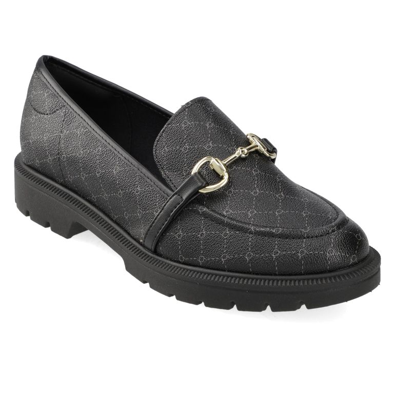 Mocasines Negros Con Diseños
