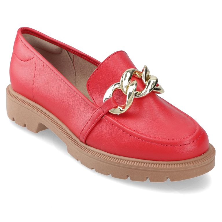 Mocasines Rojo