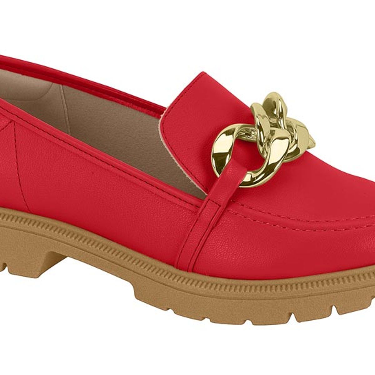 BEIRA RIO - Zapato Plano Mujer Beira Rio Rojo