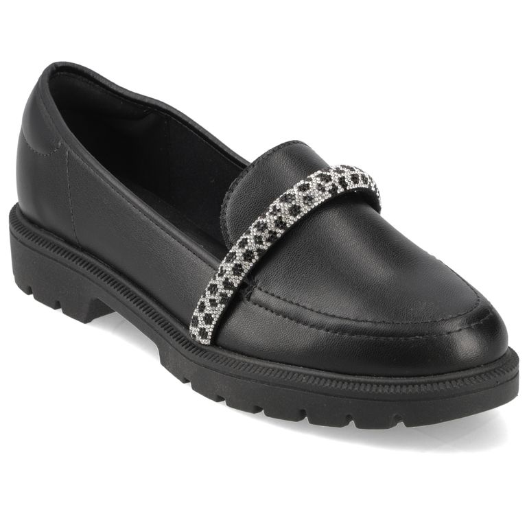 Zapato Plano Mujer Negro