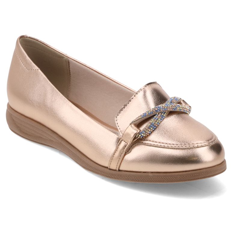 Zapato Plano Mujer Gris