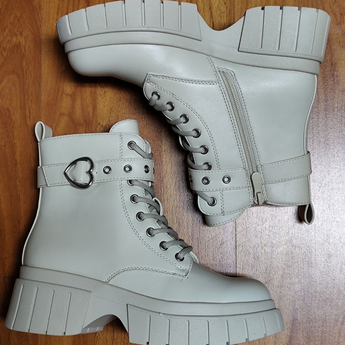 SNOOPY - Botin Mujer  color Beige  con Plataforma M510