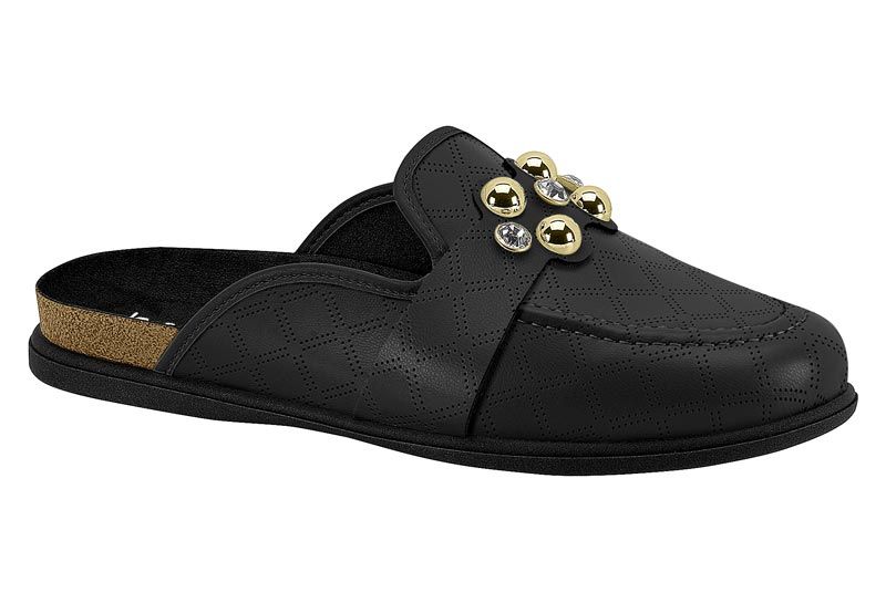 Zapato Plano Mujer Negro