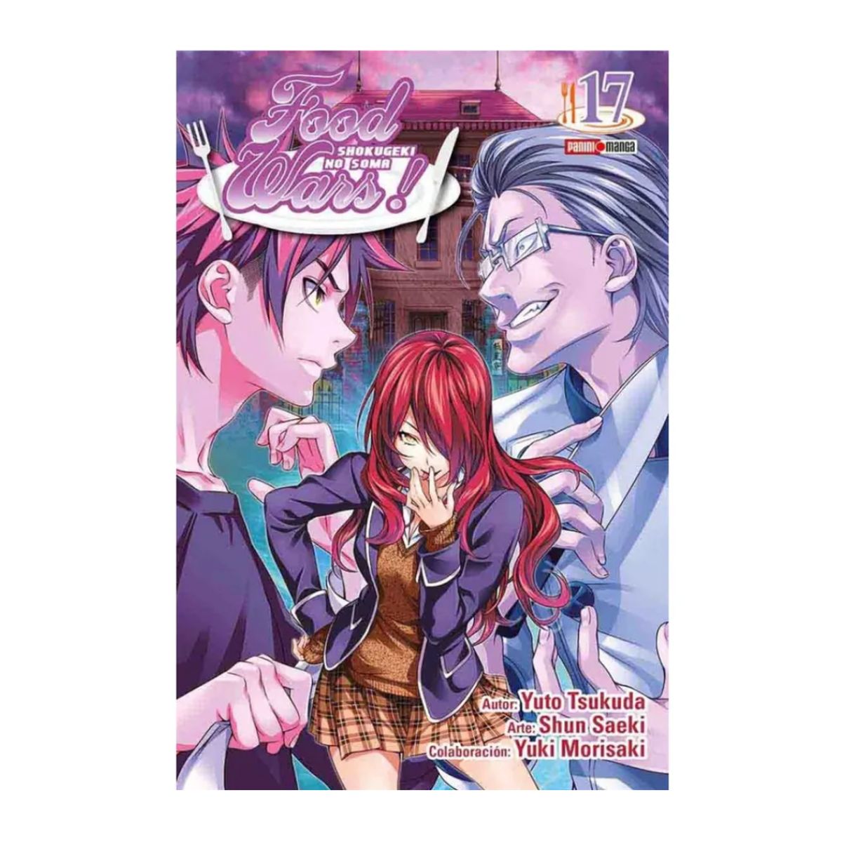 PANINI CHILE - Food Wars - Shokugeki No Soma N°17