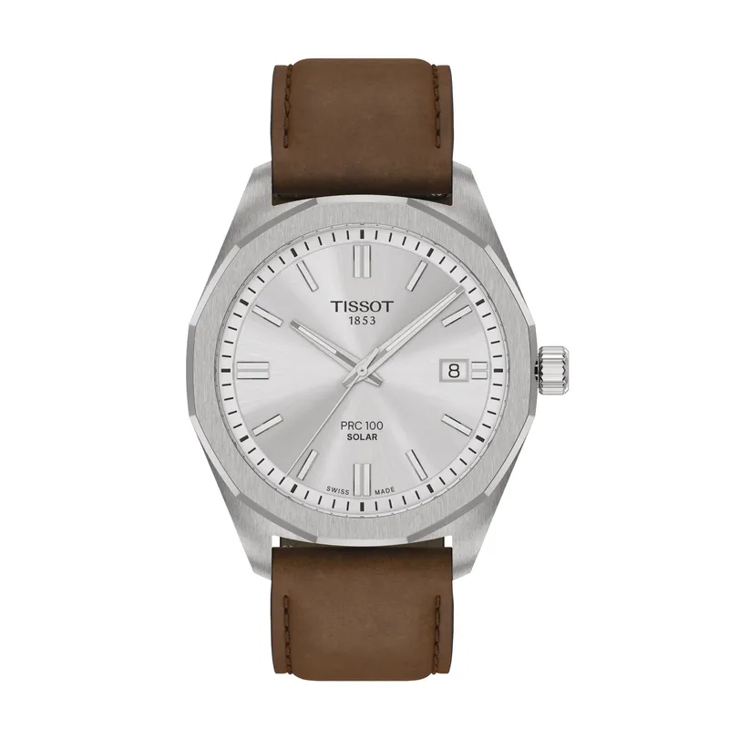 TISSOT - Reloj Tissot PRC 100 Solar Cuero