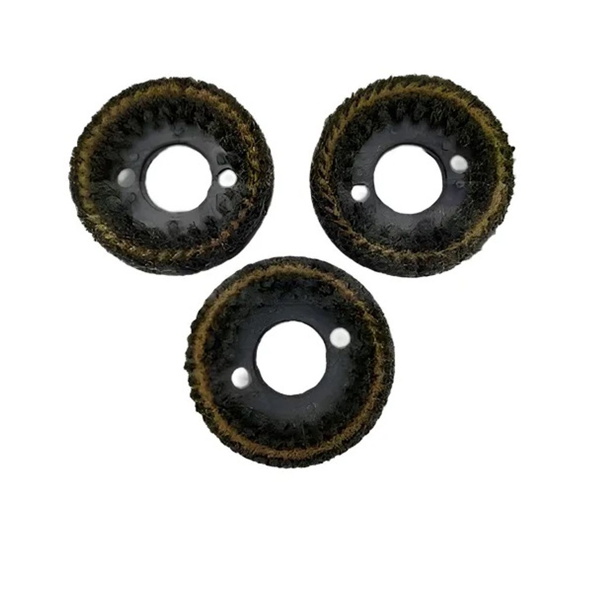 GENERICO - Pack 3 cepillos enceradora Fakir