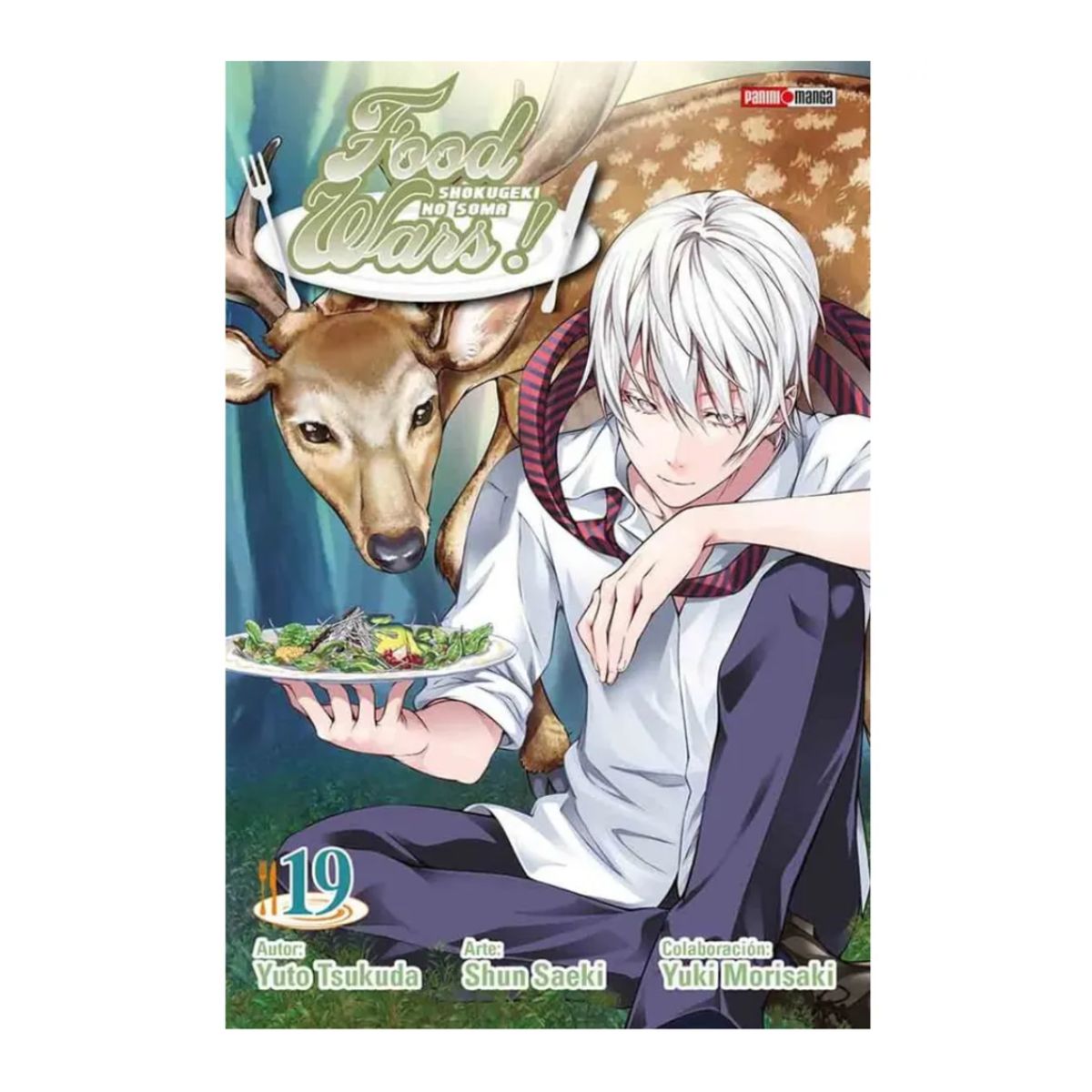 PANINI CHILE - Food Wars - Shokugeki No Soma N°19