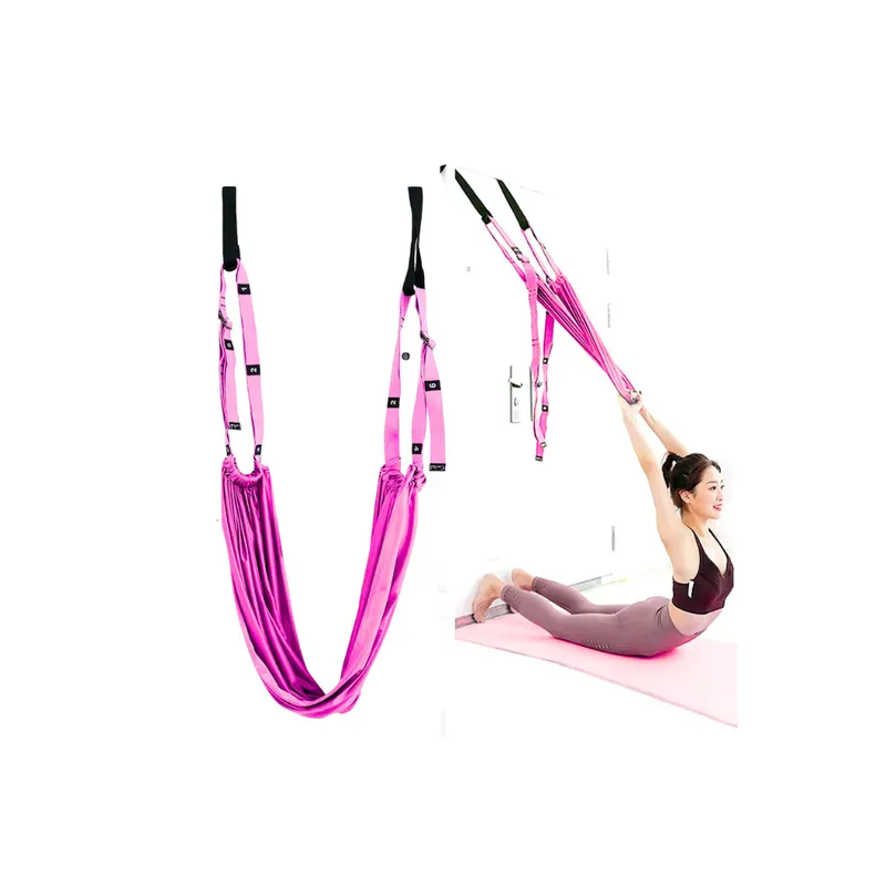 GENERICO - Columpio Yoga Aereo Rope - Rosa