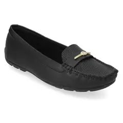 MODARE - Zapato Plano Mujer Negro