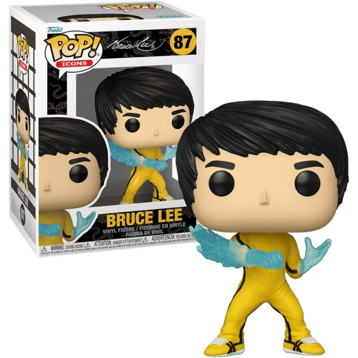 FUNKO - FUNKO 81066 POP ICONS BRUCE LEE GAME OF DEATH