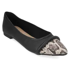 MODARE - Zapato Plano Mujer Negro