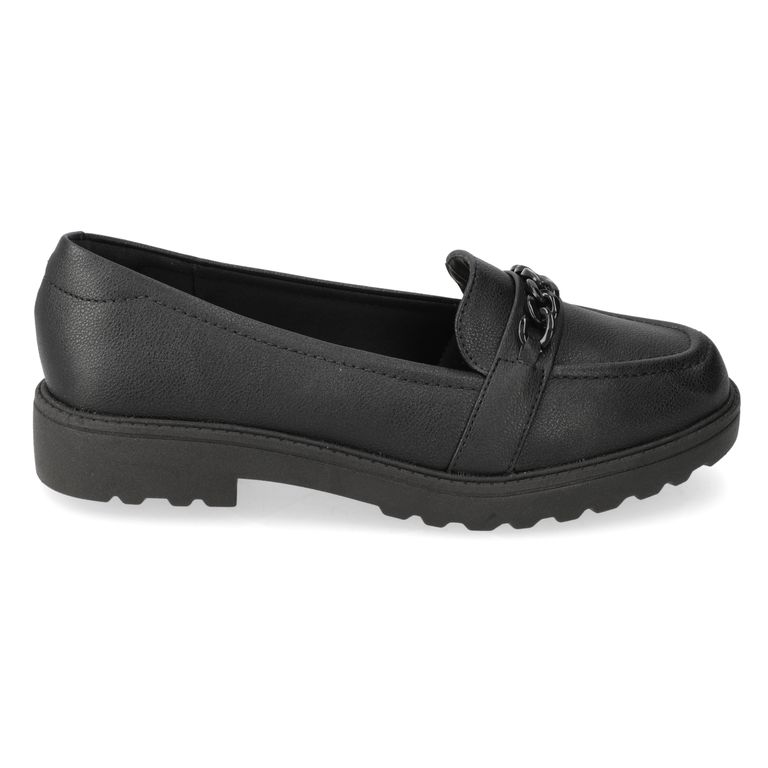 Zapato Plano Mujer Negro