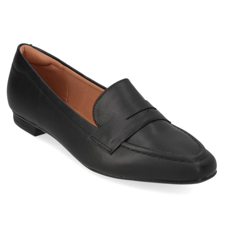 Zapato Plano Mujer Negro