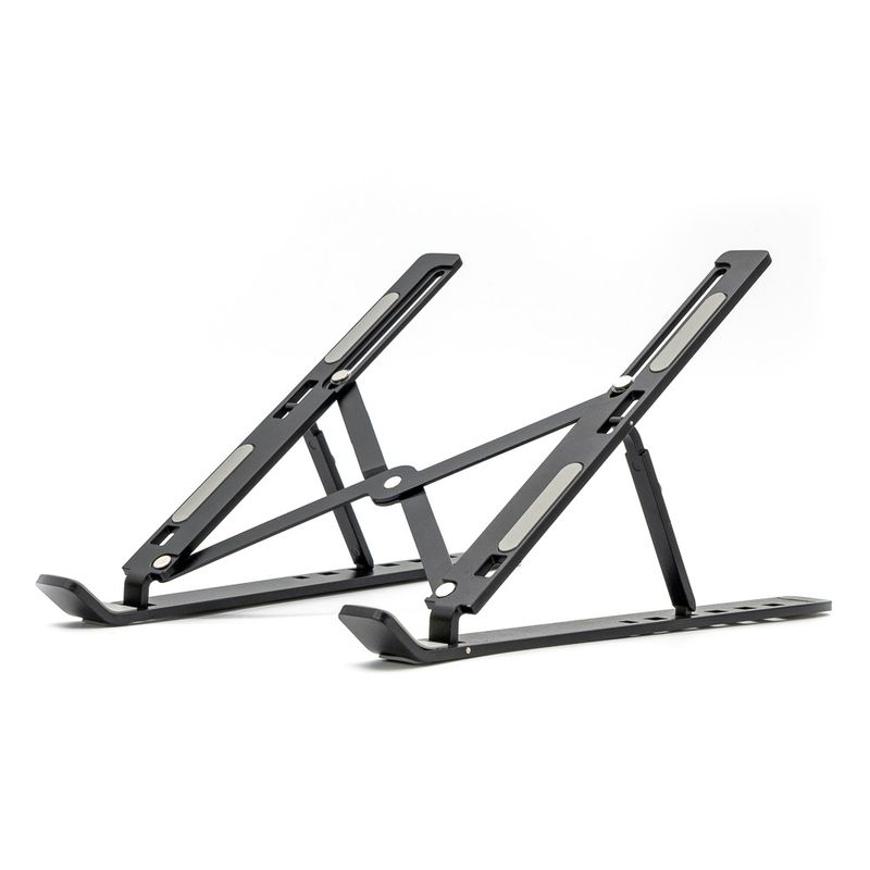 TECMASTER - Soporte Portátil Alzador Aluminio Para Notebook Y Tablet Tecmaster