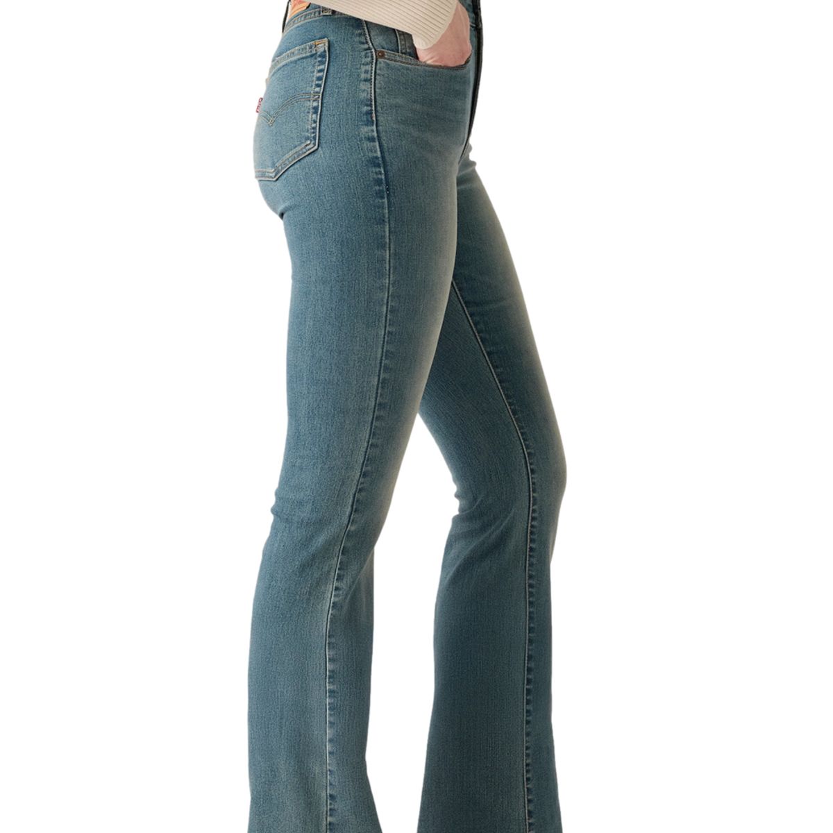 LEVIS - Jeans Mujer 726 Hr Flare Celeste Levis