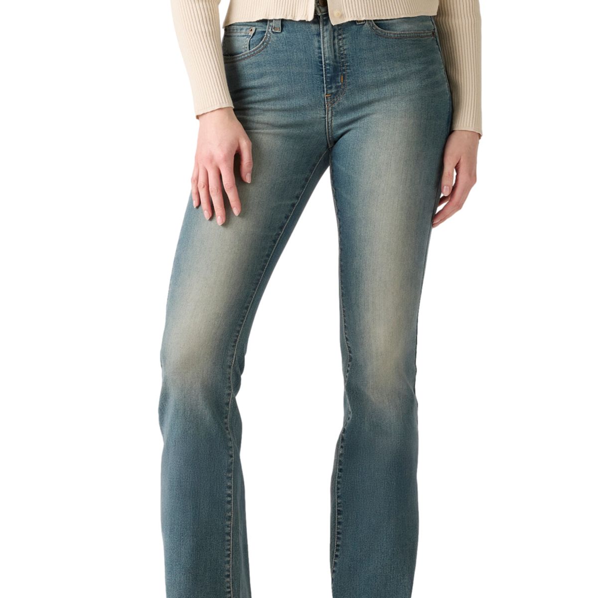 LEVIS - Jeans Mujer 726 Hr Flare Celeste Levis