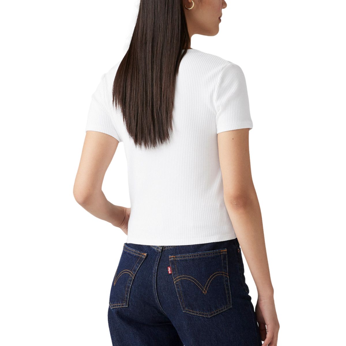 LEVIS - Polera Mujer Muse Tee Blanco Levis