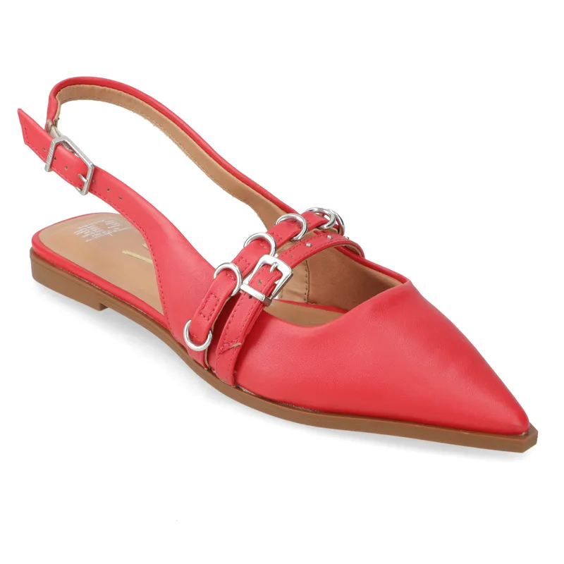 VIZZANO - Zapato Plano Mujer Vizzano Rojo