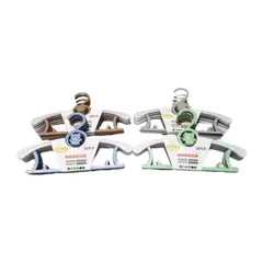 GENERICO - Kit 5 Colgadores de Plastico Infantil Oso Gms