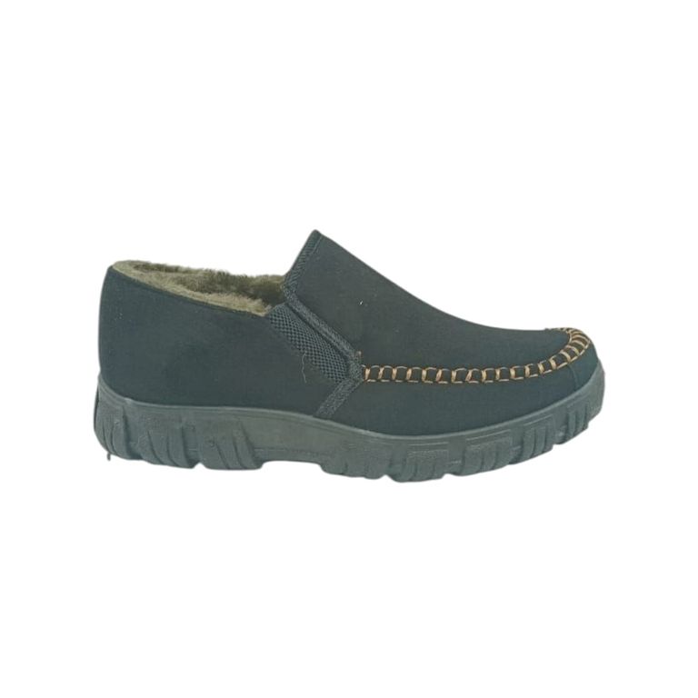 Mocasín Negro Chiporro Hombre