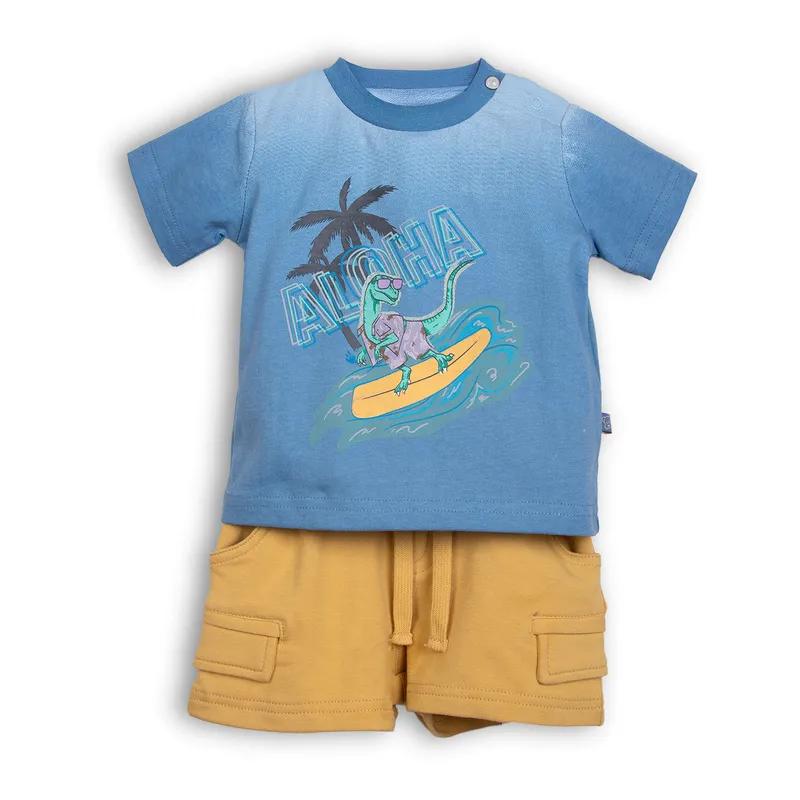 PILLIN - Conjunto Bebe  Azul Pillin PVC657-25AZU