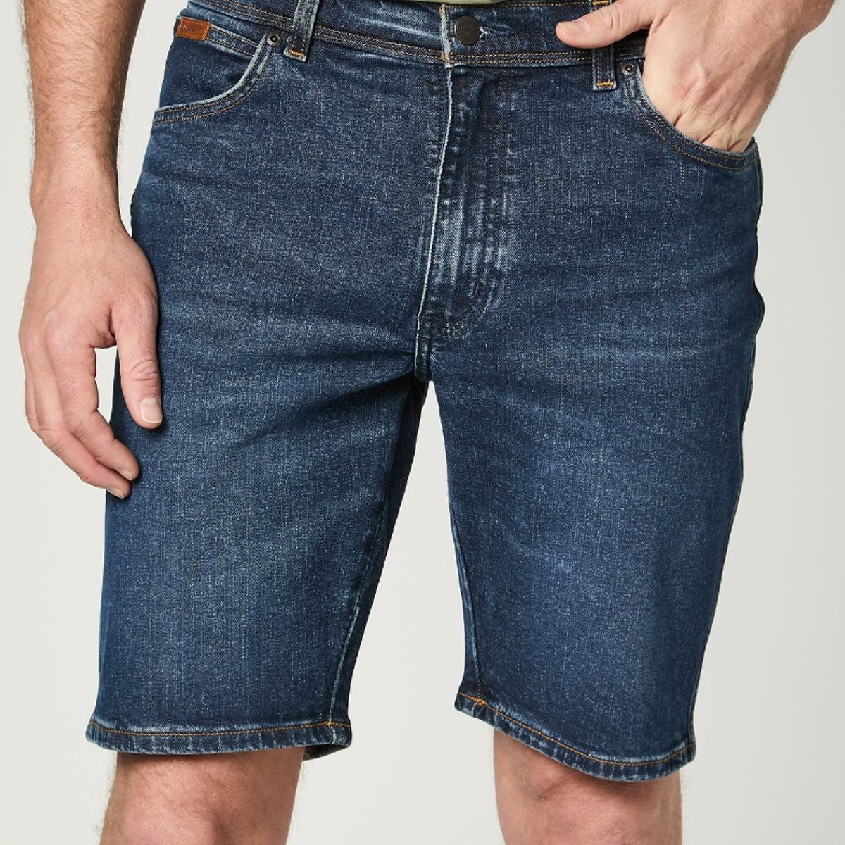 WRANGLER - Shorts Hombre Texas Mid Blue