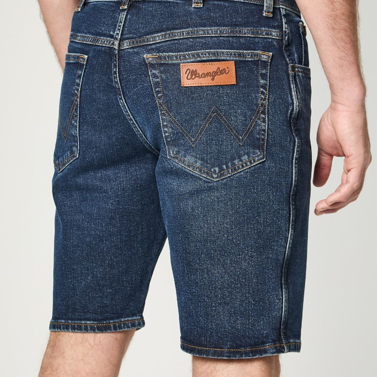 WRANGLER - Shorts Hombre Texas Mid Blue