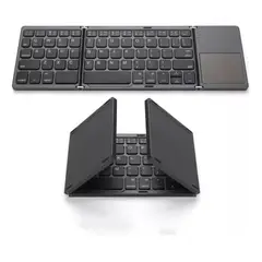 GENERICO - Teclado Plegable Inalámbrico Touchpad