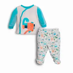 PILLIN - Conjunto Recién Nacido Crudo PVC311-25CRU