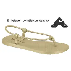 BEIRA RIO - Sandalia Mujer Amarillo