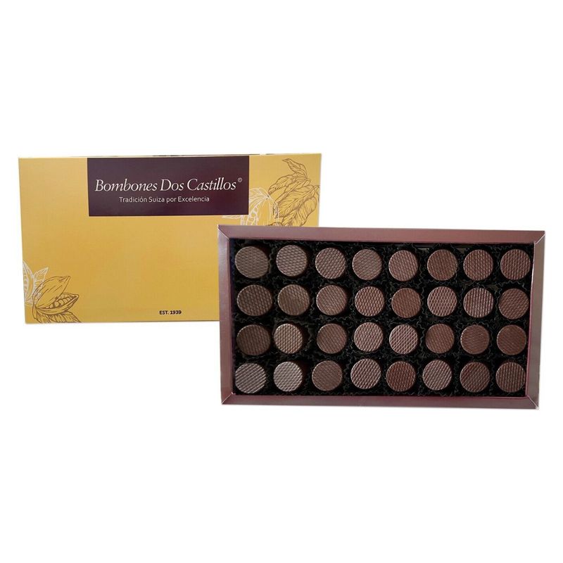 BOMBONES DOS CASTILLOS - Caja Chocolate Bitter 260 Gr