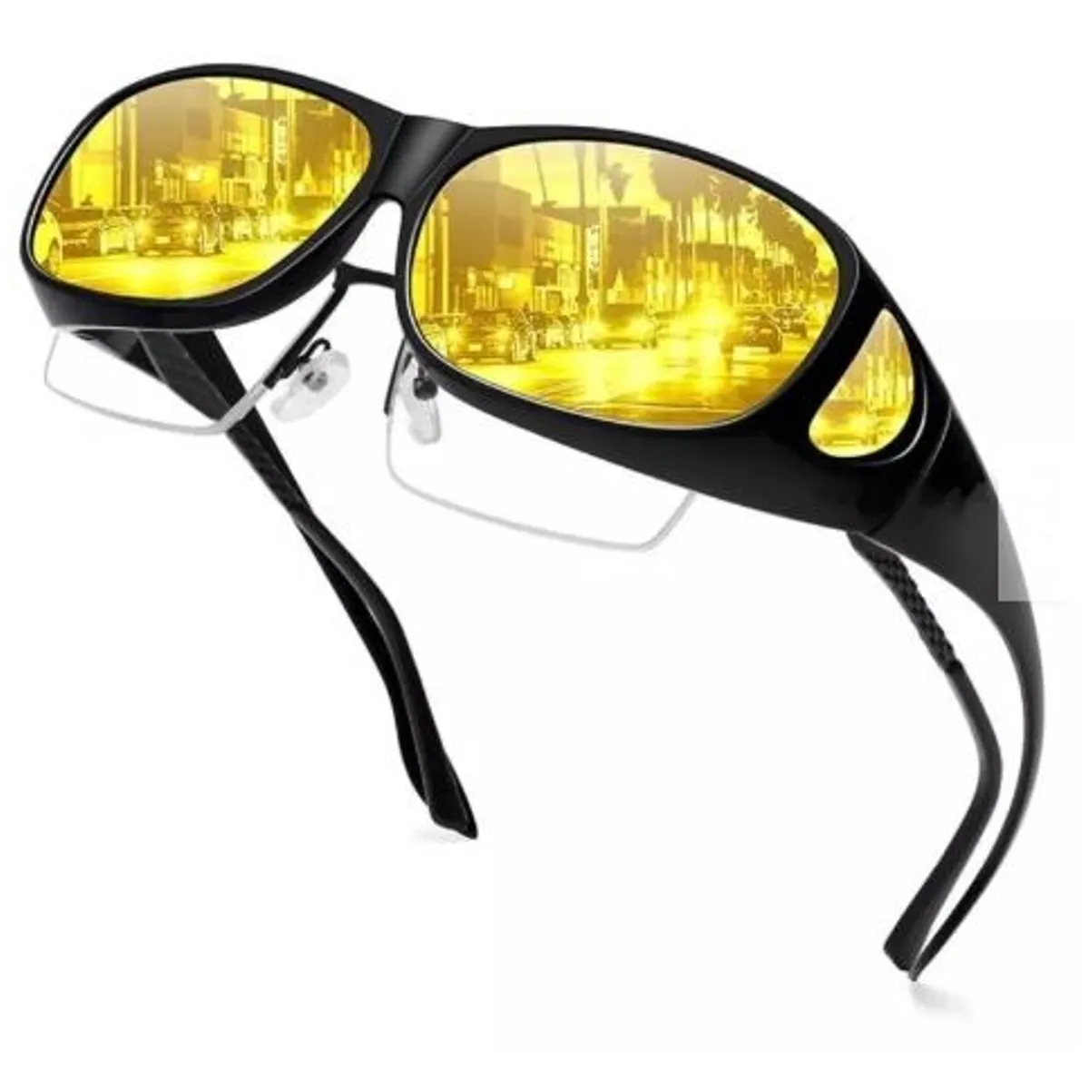GENERICO - Gafas De Conducion 2 x1 Dia Y Noche