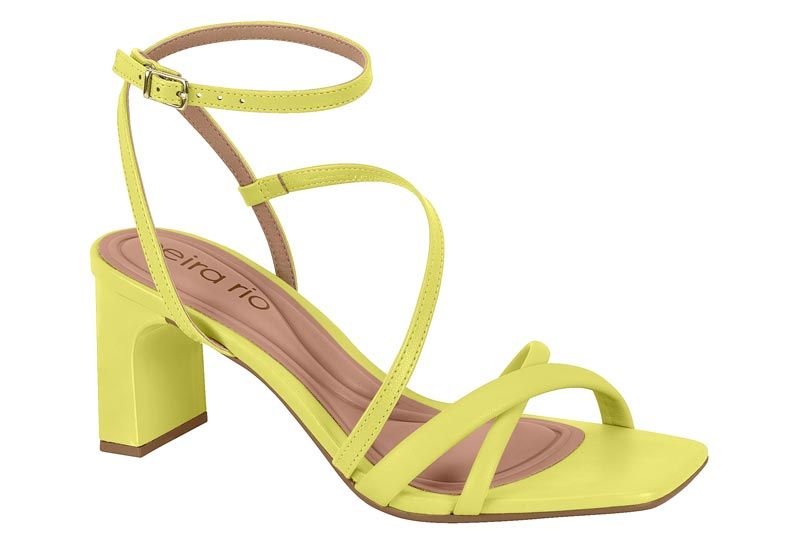 Sandalia Mujer Amarillo
