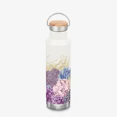 KLEAN KANTEEN - Botella Térmica del Dia de los Océanos con Tapa Bambú