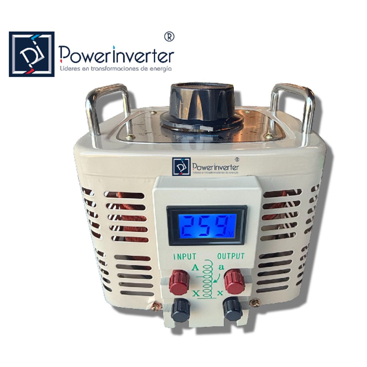 GENERICO - VARIAC 0-250VAC 5000VA - TDGC2 - PREMIUN