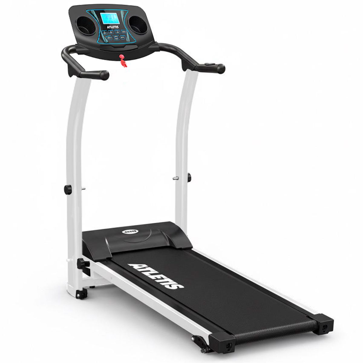 ATLETIS - Trotadora X200 12 kmh 2 HP Inclinación Manual Blanco