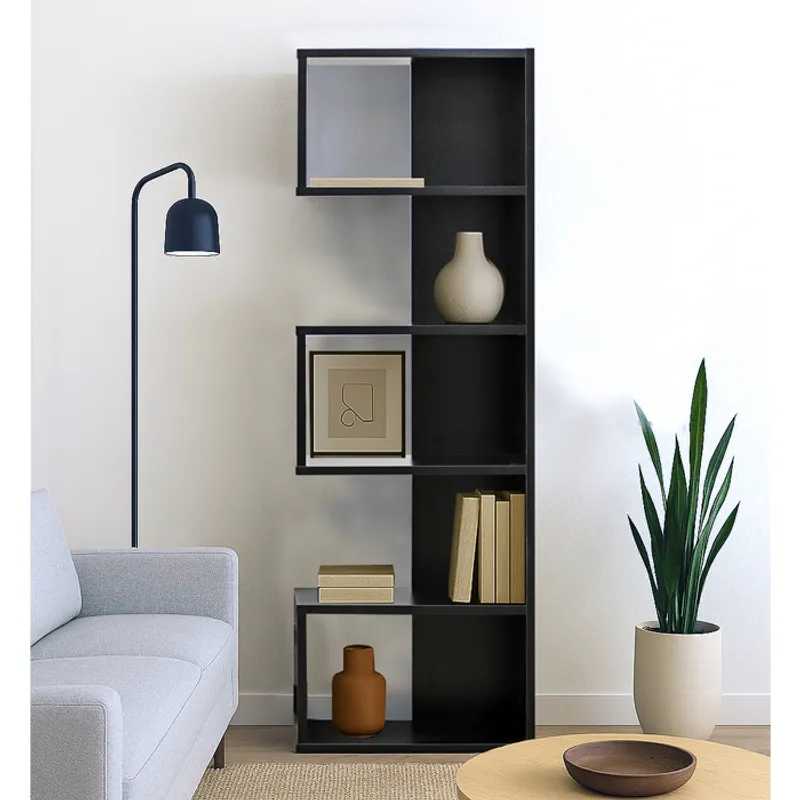 MSA MUEBLES SANTA ANA - Librero Estante Black