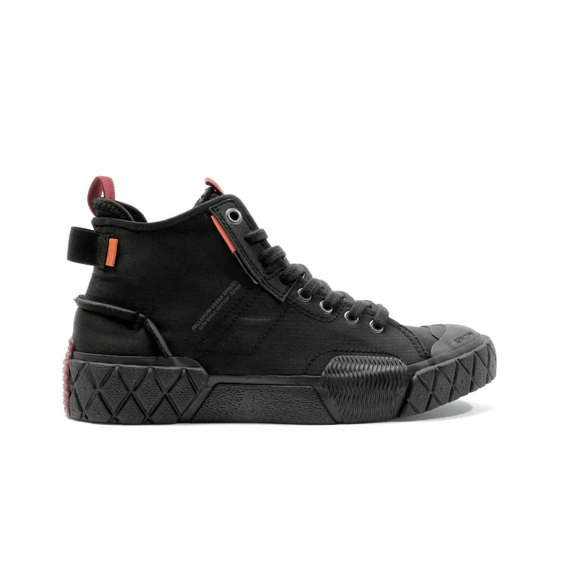 PALLADIUM - Zapatilla Palladium Ace City Shell Chukka Hi Negro
