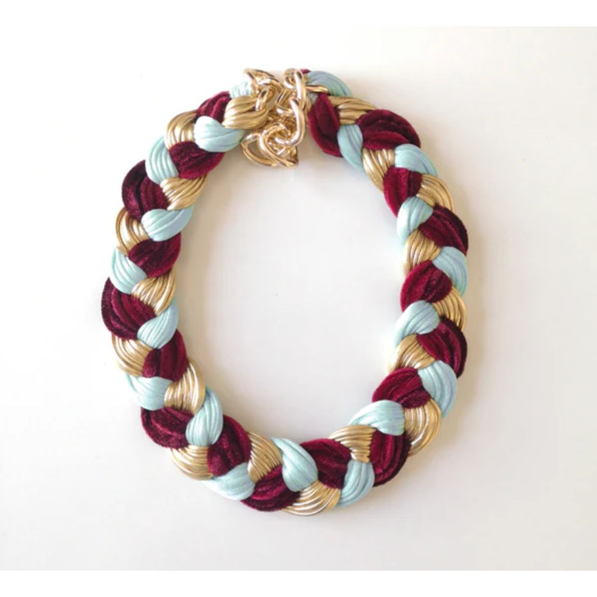 MARIA LA BIYUX - Maria La Biyux Collar Red Velvet Queen