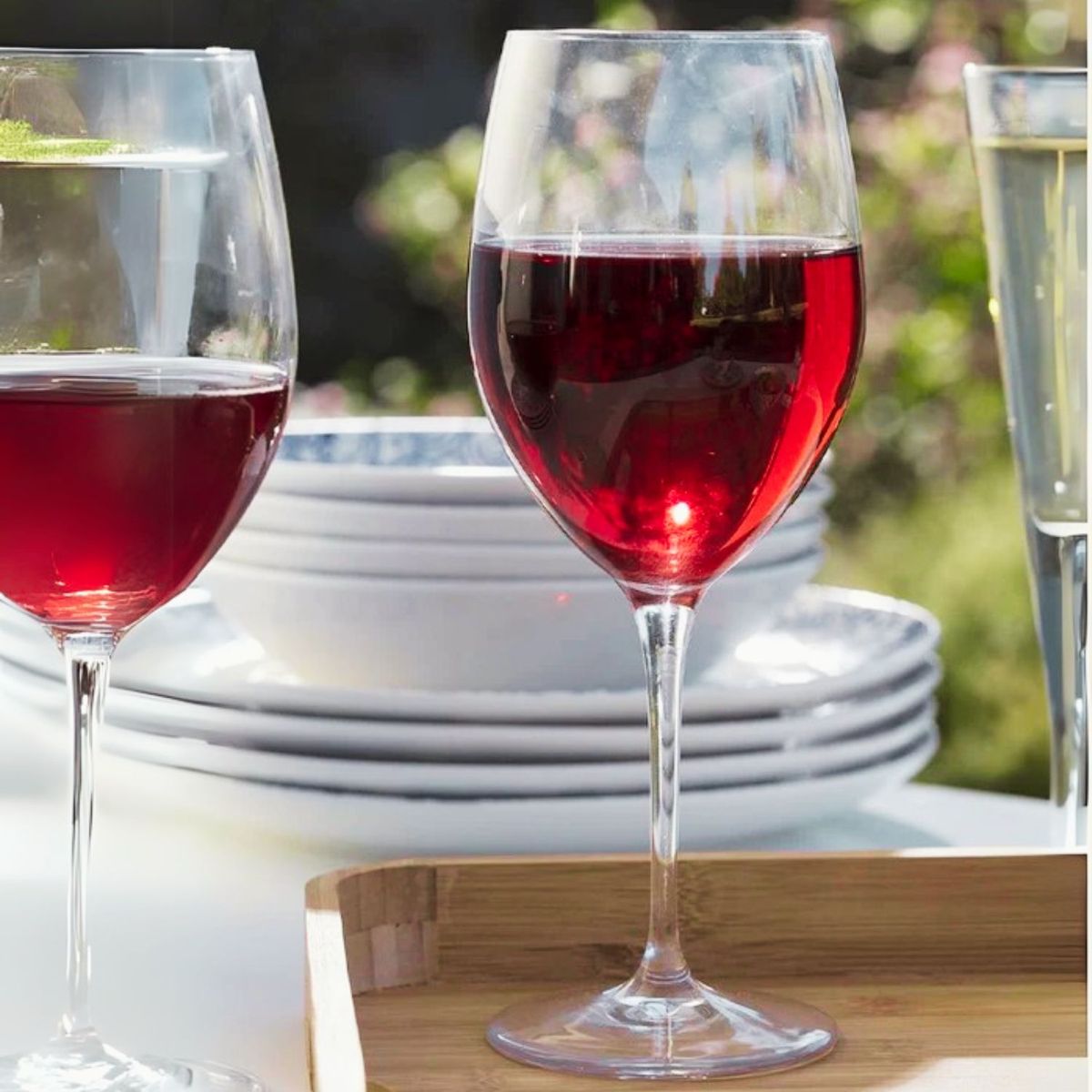 GENERICO - Set 6 Copas Vino Chard Premiun Vidrio Bormioli Rocco Transparente