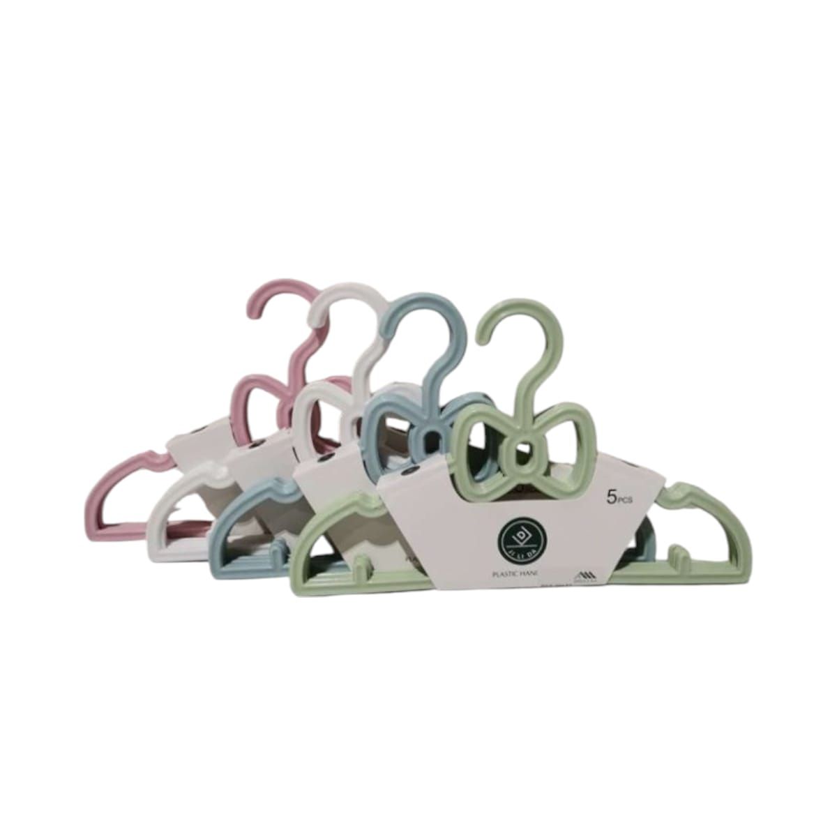 GENERICO - Pack 3 Colgadores de Plastico para Ropa de Niño 28cm Gms