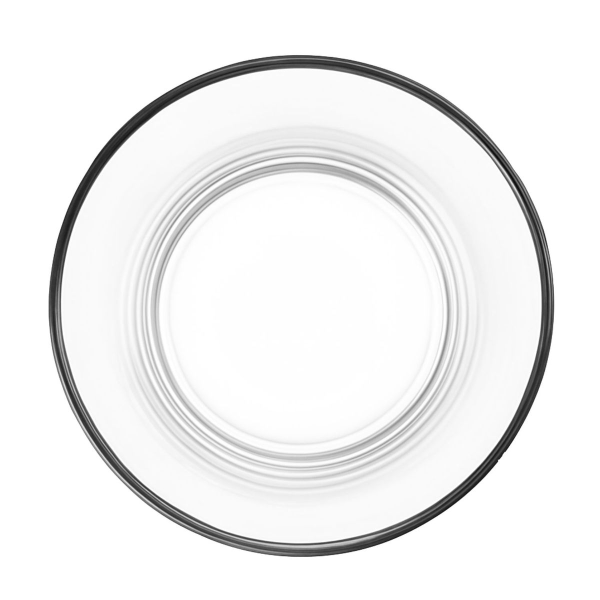 ALLEGRA - Florero Cilindro 18cm Vidrio Transparente Decoracion Allegra