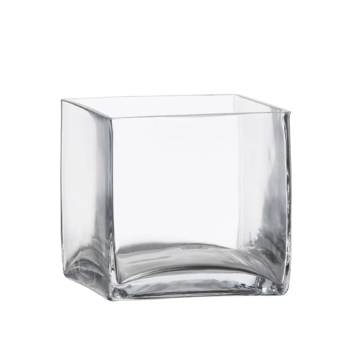 ALLEGRA - Florero Quadro 12cm Vidrio Transparente Cuadro Allegra