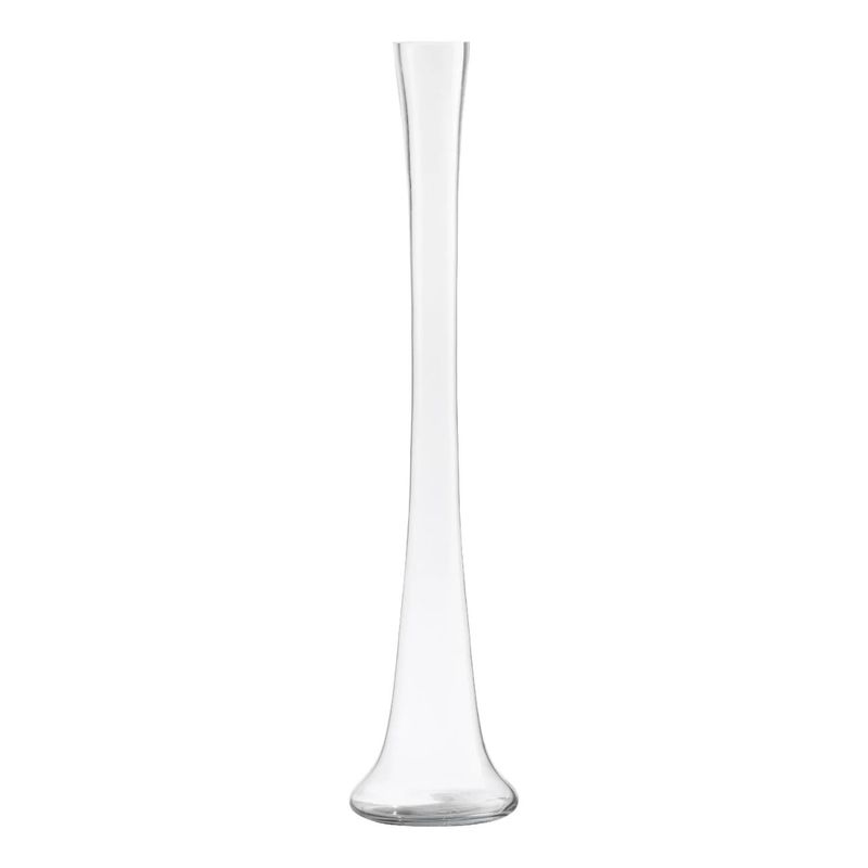 ALLEGRA - Florero De Vidrio de 60cm Decorativo Jirafa Transparente