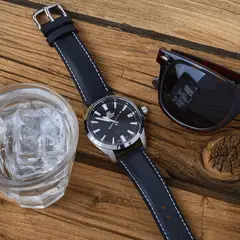 CASIO - RELOJ EDIFICE EFV-100L-1AVUDF PLATEADO NEGRO HOMBRE