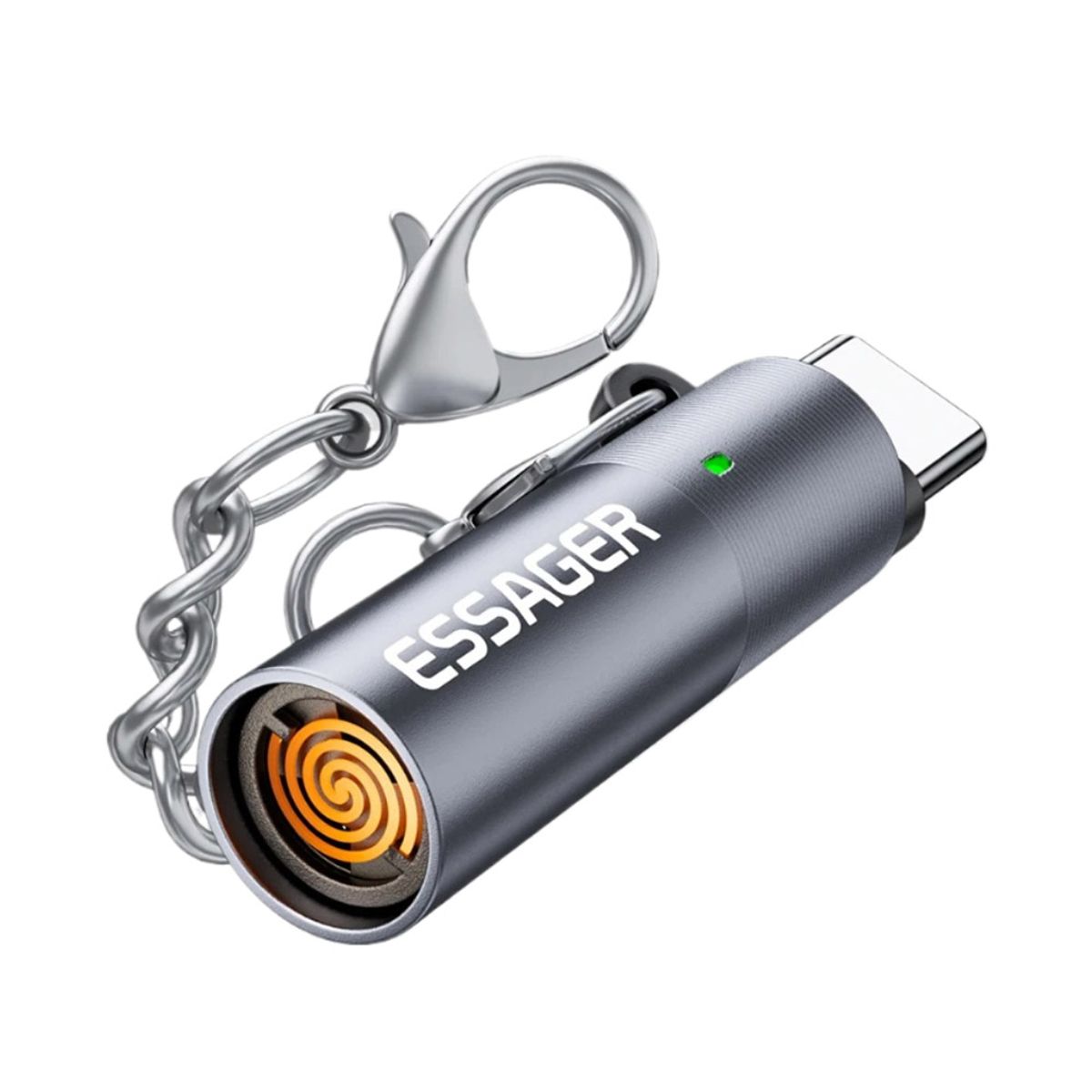 ESSAGER - Adaptador Usb-C Recargable Tipo Llavero Para Celular