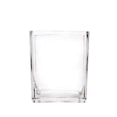 Imagen 2 del producto Florero New Quadro 19cm Vidrio Cuadrado Decoracion Allegra.